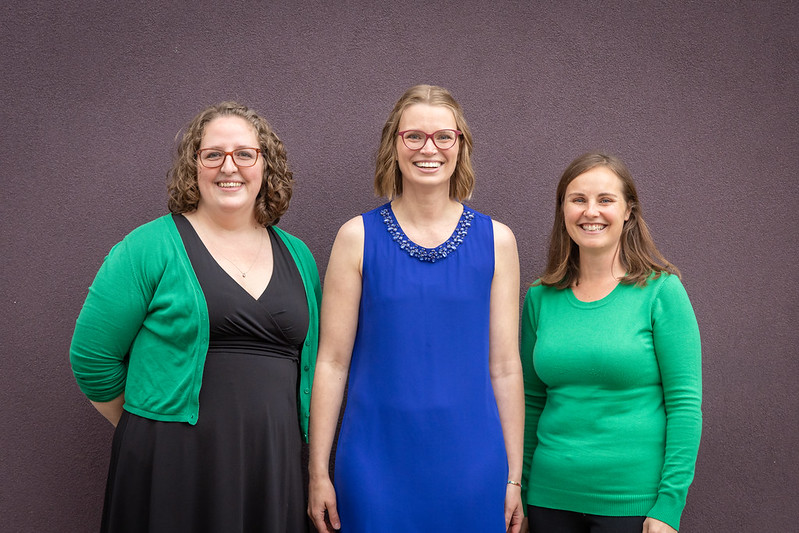 musical leadership Morgan Russell, Damaris Schmucker, Robbin Coedy